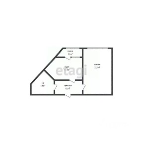 Продается 1-комн. квартира, 50 м²