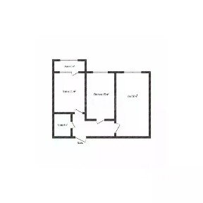 Продается 2-комн. квартира, 58,7 м²