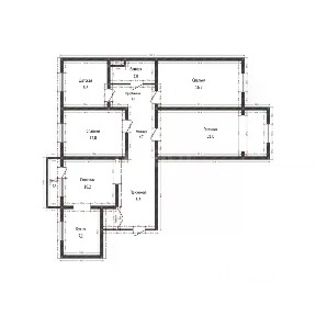 Продается 4-комн. квартира, 110 м²