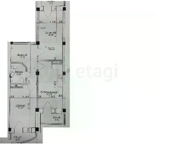 Продается 2-комн. квартира, 84 м²