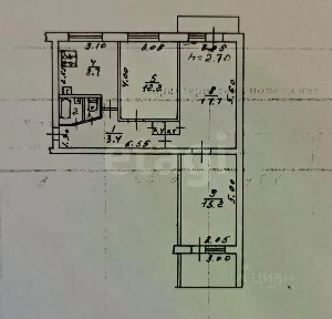 Продается 3-комн. квартира, 72 м²