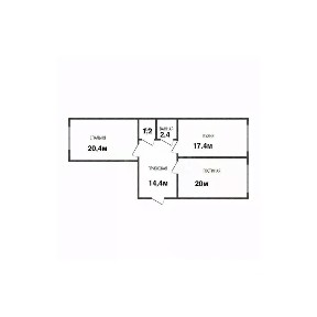 Продается 2-комн. квартира, 78 м²