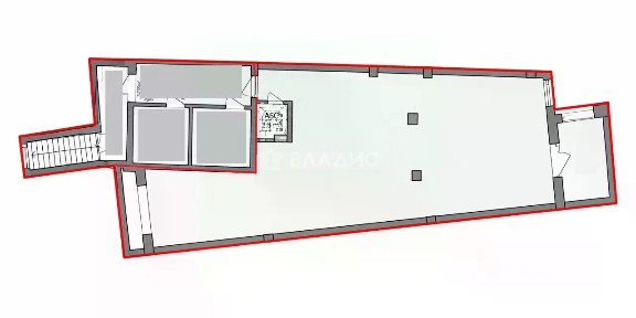 Продается помещение свободного назначения, 122,5 м²