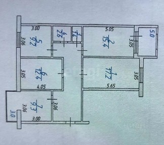 Продается 4-комн. квартира, 100 м²