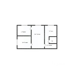 Продается 3-комн. квартира, 50 м²