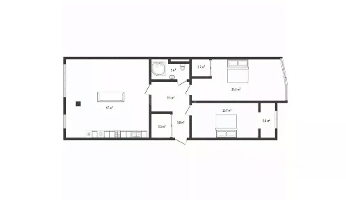Продается 3-комн. квартира, 117 м²