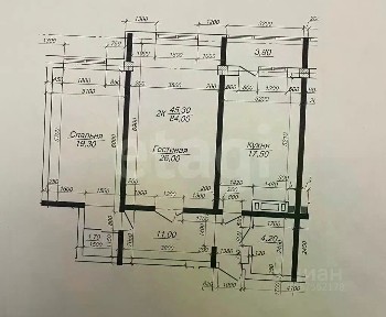 Продается 2-комн. квартира, 84 м²