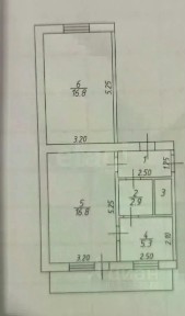 Продается 2-комн. квартира, 54 м²