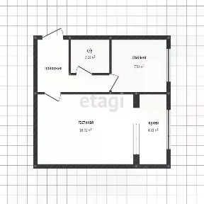 Продается 1-комн. квартира, 40 м²