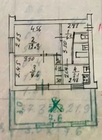 Продается 2-комн. квартира, 61 м²