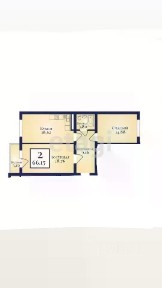 Продается 2-комн. квартира, 67 м²