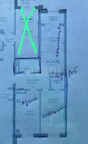 Продается 2-комн. квартира, 78 м²