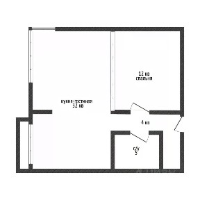 Продается 2-комн. квартира, 53 м²