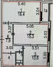 Сдается 2-комн. квартира, 55 м²