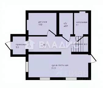 Продается 2-этажный дом, 151,2 м²