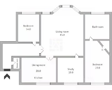 Сдается 4-комн. квартира, 157 м²