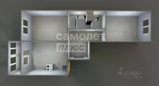 Продается 2-комн. квартира, 50,3 м²
