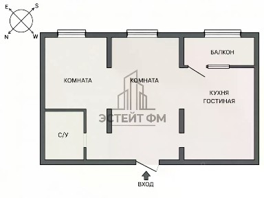 Продается 3-комн. квартира, 53,6 м²