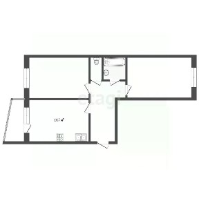 Продается 2-комн. квартира, 63,1 м²