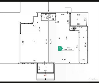 Сдается торговая площадь, 170 м²