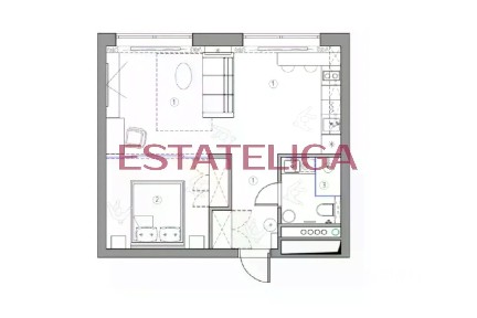 Сдается 1-комн. квартира, 45 м²