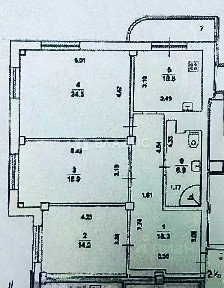Продается 3-комн. квартира, 91,4 м²