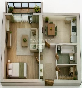 Продается 1-комн. квартира, 32,3 м²