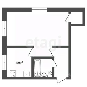 Продается 1-комн. квартира, 31,8 м²