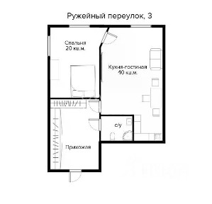 Сдается 2-комн. квартира, 62 м²