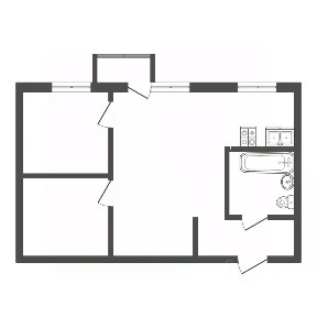 Продается 2-комн. квартира, 44,2 м²