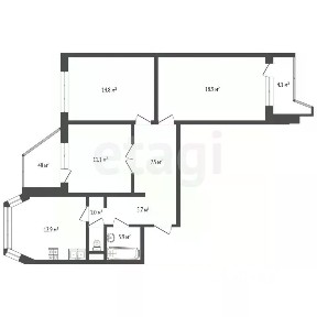 Продается 3-комн. квартира, 76,3 м²