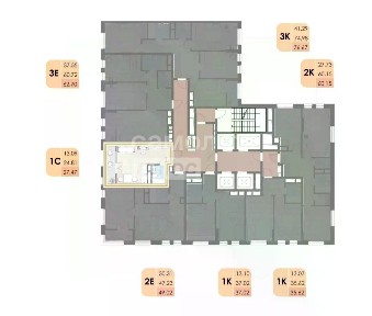 Продается студия, 30 м²