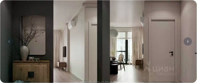 Продаются 3-комн. апартаменты, 61,5 м²