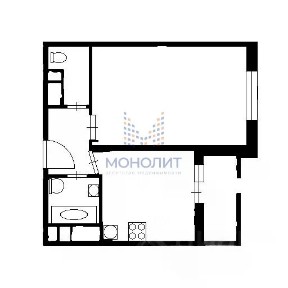 Продается 1-комн. квартира, 38 м²
