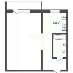 Продается 1-комн. квартира, 31,1 м²