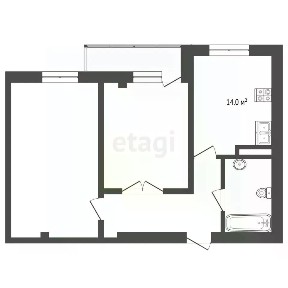 Продается 2-комн. квартира, 67,7 м²