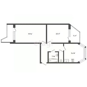Продается 2-комн. квартира, 60 м²