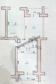 Продается 2-комн. квартира, 68,1 м²