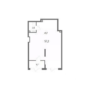 Продается помещение свободного назначения, 57,2 м²