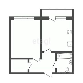 Продается 1-комн. квартира, 43 м²