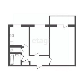 Продается 2-комн. квартира, 47,1 м²