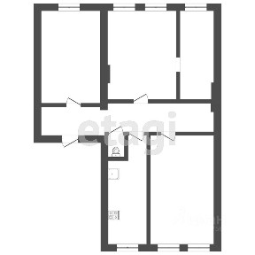 Продается 3-комн. квартира, 57,2 м²