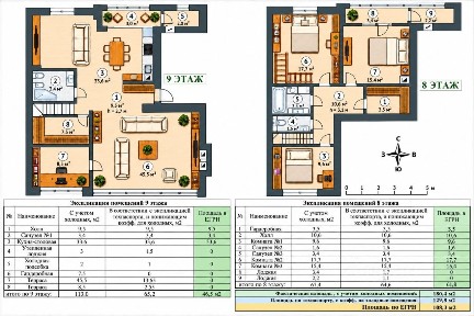 Продается 4-комн. квартира, 180,4 м²