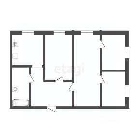 Продается 4-комн. квартира, 60,6 м²