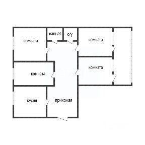 Продается 4-комн. квартира, 75 м²