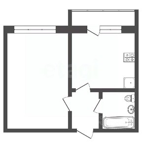 Продается 1-комн. квартира, 51 м²
