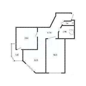 Продается 2-комн. квартира, 59,05 м²