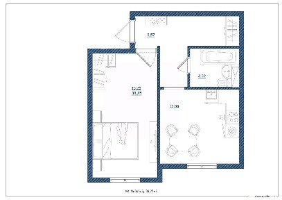 Продается 1-комн. квартира, 38,25 м²