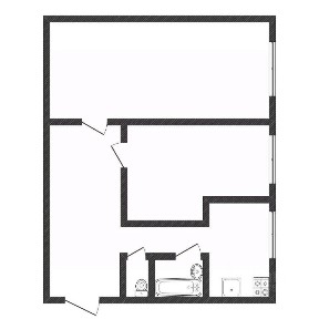 Продается 2-комн. квартира, 42,6 м²