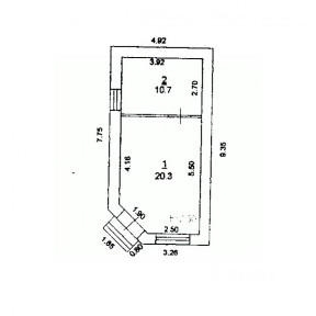 Продается торговая площадь, 31 м²